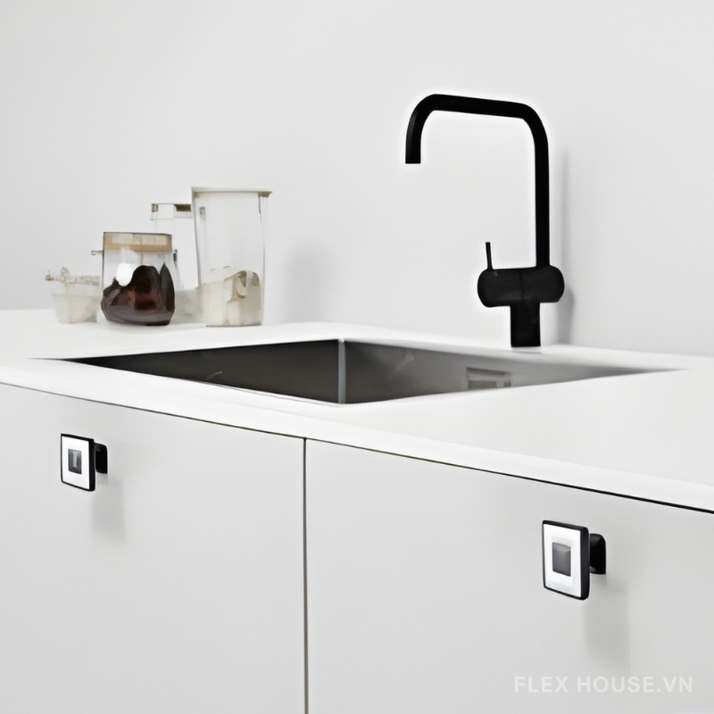 Núm tay nắm tủ màu Chrome sang trọng Garis GH79.0 2 Núm tay nắm tủ màu Chrome sang trọng Garis GH79.0