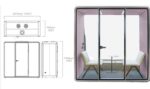Phòng cách âm di động tiện lợi ZB-03 SL (