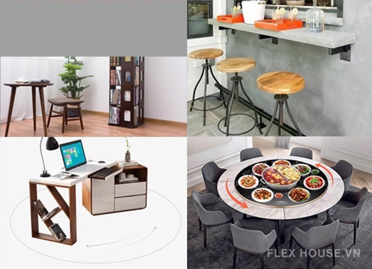 Phụ kiện mâm xoay thép cán nguội cho đồ nội thất JC987 5 Phụ kiện mâm xoay thép cán nguội cho đồ nội thất JC987 9