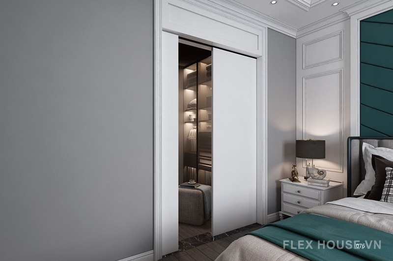 Phụ kiện ray trượt âm giảm chấn cho cửa gỗ đơn tải trọng lớn CN122362C 55