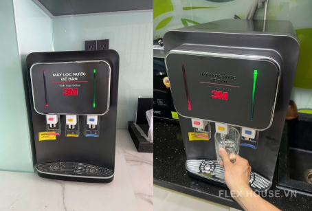 Vỏ máy lọc nước nóng lạnh để bàn 3M HCD-CS 6 Vỏ máy nóng lạnh để bàn 3M HCD-CS