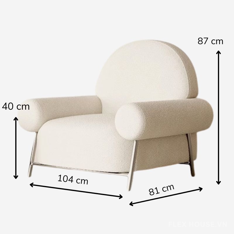 Sofa đơn phòng khách sang trọng hiện đại AX5793 (1)