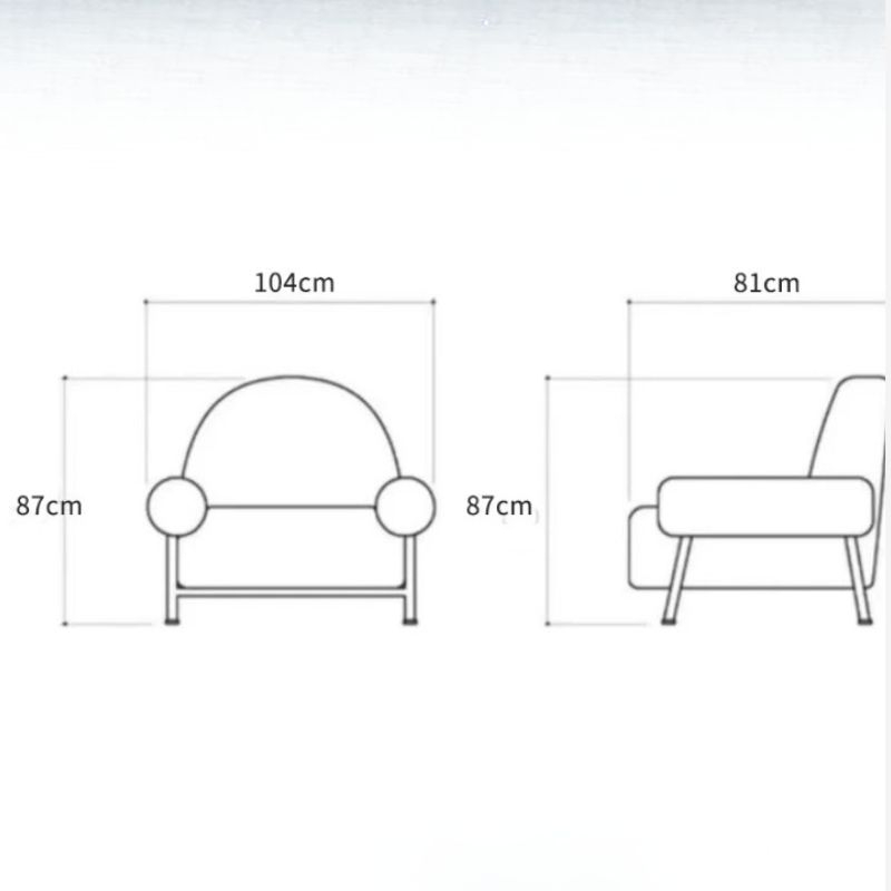 Sofa đơn phòng khách sang trọng hiện đại AX5793 (1)