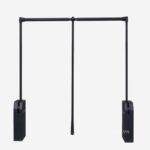 Suốt treo quần áo nâng hạ màu xám xanh Garis GW34E