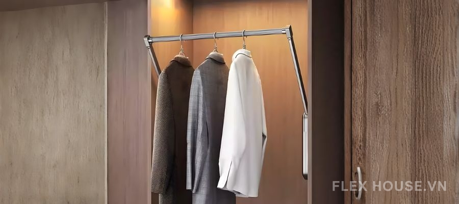 Tại sao ngày càng nhiều người chọn mua suốt treo quần áo nâng hạ bằng điện? 11 Suốt treo quần áo nâng hạ bằng điện