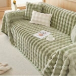 Tấm phủ ghế sofa đa năng vải nhung mền mịn PJ6658