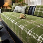 Tấm phủ ghế sofa vải nhung cao cấp chống trượt PJ4311