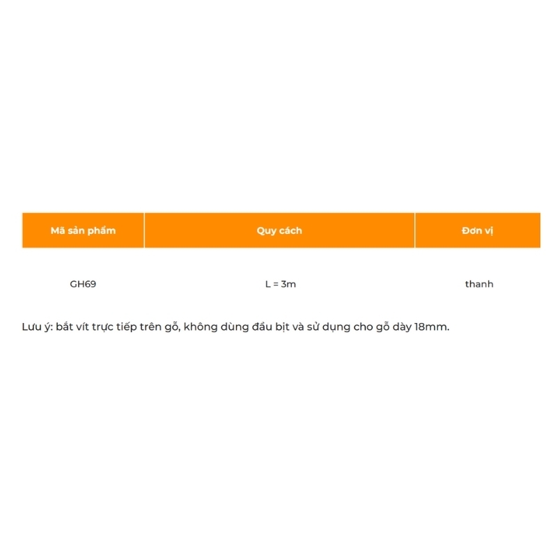 Tay nắm âm tủ bắt vít hợp kim nhôm Garis GH69 (3) Tay nắm âm tủ bắt vít hợp kim nhôm Garis GH69 2