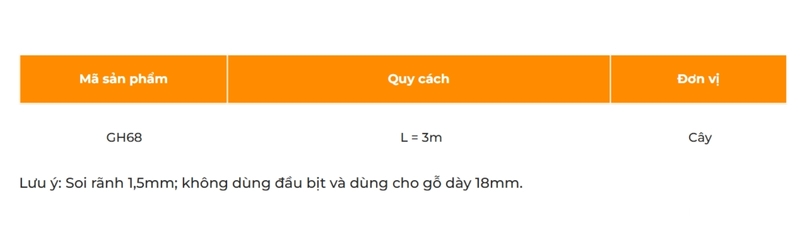 Tay nắm âm tủ xẻ rãnh hợp kim nhôm Garis GH68 2 Tay nắm âm tủ xẻ rãnh hợp kim nhôm Garis GH68 (4)