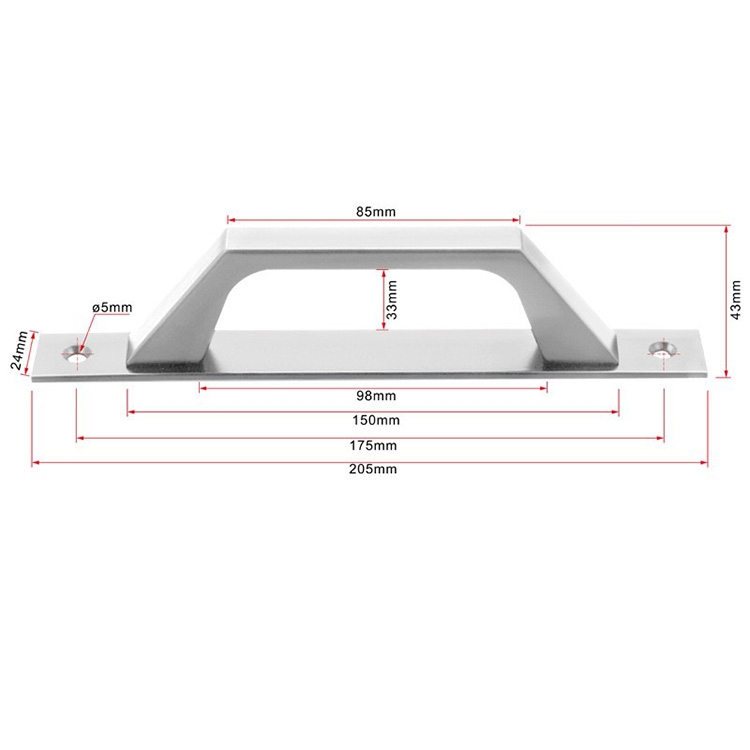 Tay nắm cửa lùa cửa sổ hợp kim nhôm KD499 14 Tay nắm cửa lùa cửa sổ hợp kim nhôm KD499 18