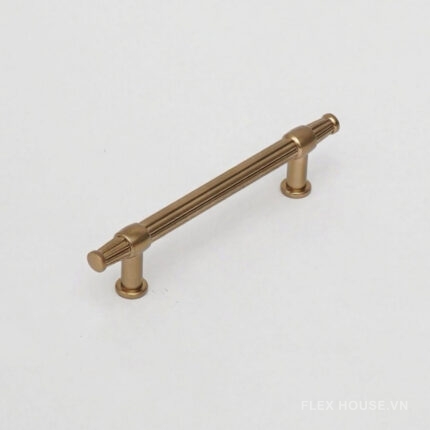Tay nắm tủ cao cấp màu vàng đồng nhã nhặn Garis GH81