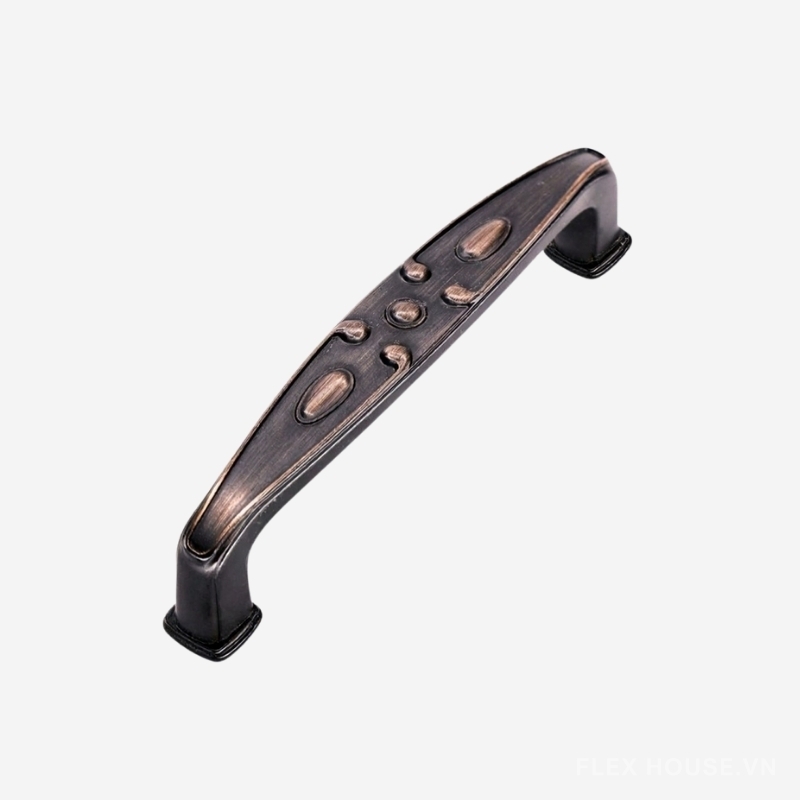 Tay nắm tủ cổ điển hợp kim kẽm Garis GE61 Tay nắm tủ cổ điển hợp kim kẽm Garis GE61