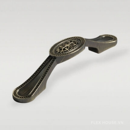 Tay nắm tủ hợp kim kẽm cổ điển Garis GE62.96
