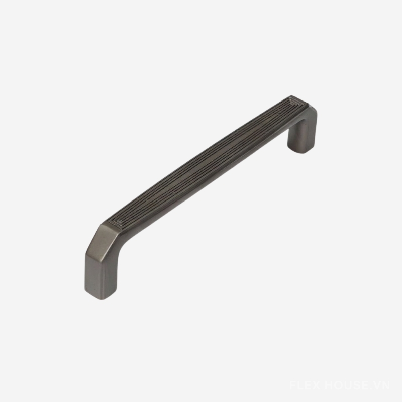 Tay nắm tủ hợp kim kẽm thiết kế cạnh vuông Garis GH78 Tay nắm tủ hợp kim kẽm thiết kế cạnh vuông Garis GH78