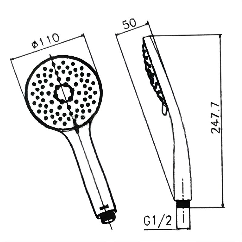 Tay sen 4 chế độ phun Inax BF-SC9 2 Tay sen 4 chế độ phun Inax BF-SC9