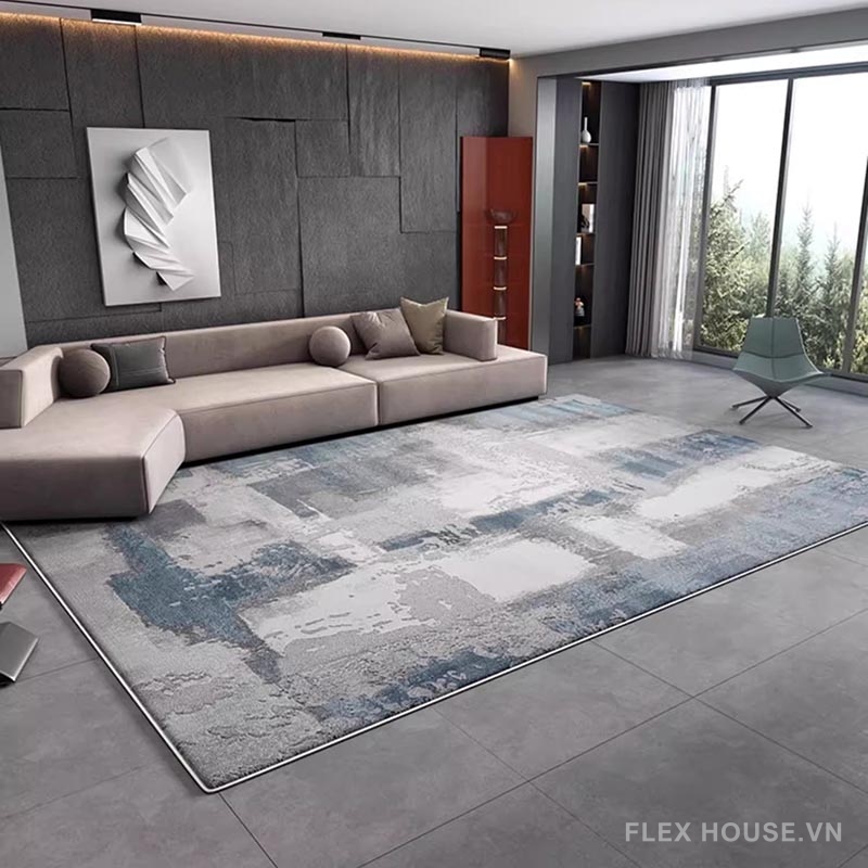 Thảm trải sàn phòng khách nghệ thuật trừu tượng YN-LL18 (1) Thảm trải sàn phòng khách nghệ thuật trừu tượng YN-LL18 1