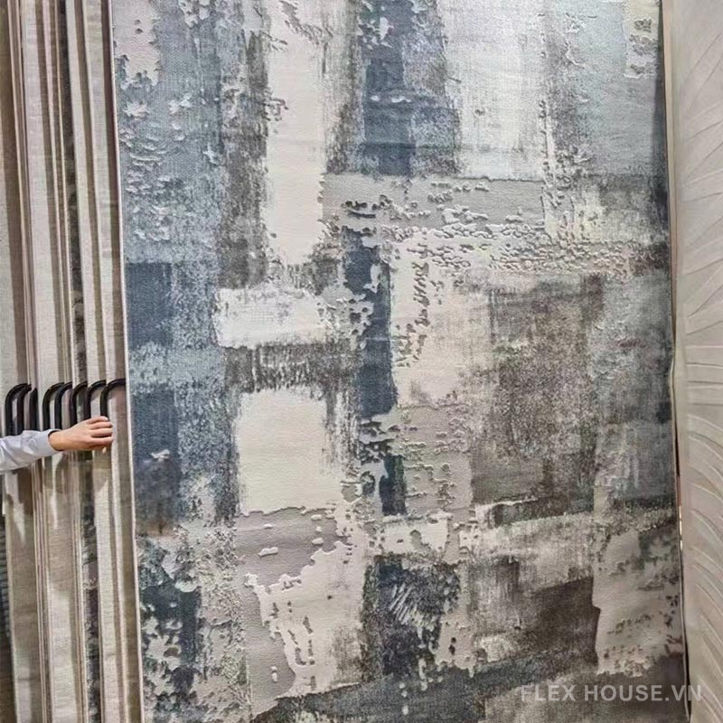 Thảm trải sàn phòng khách nghệ thuật trừu tượng YN-LL18 (3) Thảm trải sàn phòng khách nghệ thuật trừu tượng YN-LL18 2