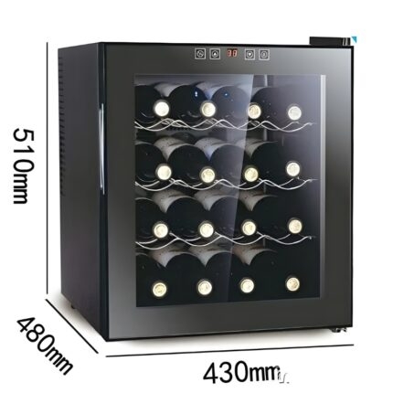 Tủ bảo quản rượu vang mini 3 tầng Capri BW-50D1
