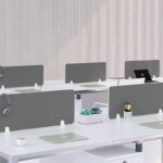Vách ngăn bàn làm việc văn phòng GHO7168