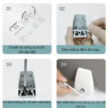 Vách ngăn bàn làm việc văn phòng GHO7168