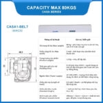Bộ phụ kiện cửa trượt tự động dân dụng tải nhẹ Series CASA1-BELT