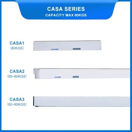 Bộ phụ kiện cửa trượt tự động dân dụng tải nhẹ Series CASA