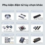 Bộ phụ kiện cửa tự động công trình thương mại 150kg HH130