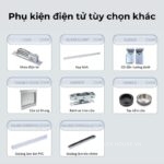 Bộ phụ kiện cửa tự động công trình thương mại 150kg HH130