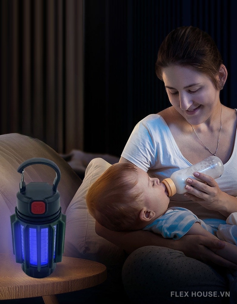 Đèn bắt muỗi có hại cho trẻ sơ sinh không? 6 lưu ý an toàn 14 Đèn bắt muỗi an toàn cho cả người lớn và trẻ nhỏ