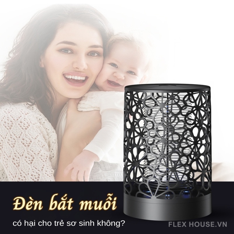 Đèn bắt muỗi có hại cho trẻ sơ sinh không? 6 lưu ý an toàn