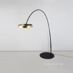 Đèn cây trang trí góc sofa chao xuyên thấu DD22