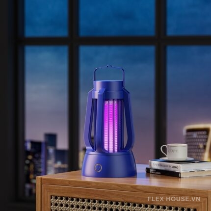 Đèn diệt muỗi 390nm kiêm đèn cắm trại đèn ngủ JY2306