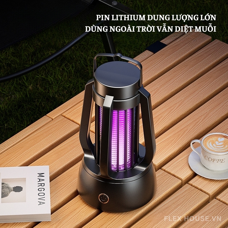 Đèn diệt muỗi 390nm kiêm đèn cắm trại đèn ngủ JY2306 6 Đèn diệt muỗi 390nm kiêm đèn cắm trại đèn ngủ JY2306