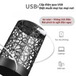 Đèn diệt muỗi ánh sáng tím an toàn cho bé USB JY1079