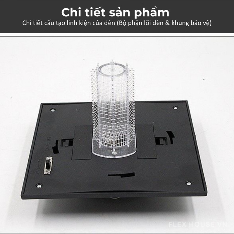 Đèn diệt muỗi NLMT cắm đất vườn thiền SX1057
