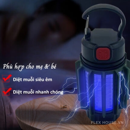 Đèn diệt muỗi sạc Type-C yên tĩnh cho mẹ và bé JY2449