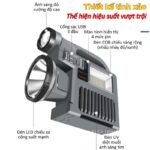 Đèn pin NLMT diệt muỗi kiêm sạc dự phòng đa năng H2402