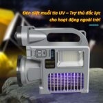Đèn pin NLMT diệt muỗi kiêm sạc dự phòng đa năng H2402