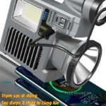 Đèn pin NLMT diệt muỗi kiêm sạc dự phòng đa năng H2402