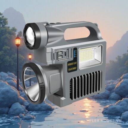 Đèn pin NLMT diệt muỗi kiêm sạc dự phòng đa năng H2402
