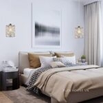 Đèn thả trần phòng bếp pha lê khung sắt cao cấp DY3837
