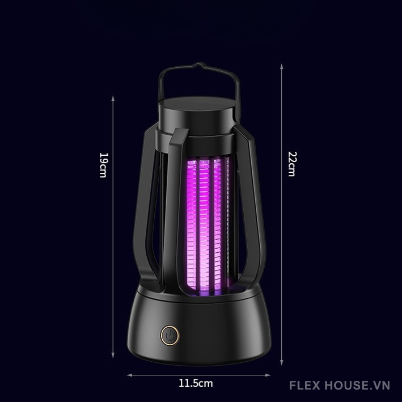 Đèn diệt muỗi 390nm kiêm đèn cắm trại đèn ngủ JY2306 2 Đèn diệt muỗi 390nm kiêm đèn cắm trại đèn ngủ JY2306