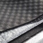 Thảm cao su SBR cách âm chống rung lõm 1 mặt GV2404