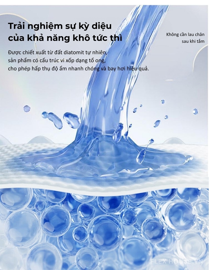 Thảm chùi chân chống trượt siêu thấm hình thú XF1424