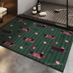 Thảm chùi chân nhà tắm họa tiết chó Dachshund XF3031