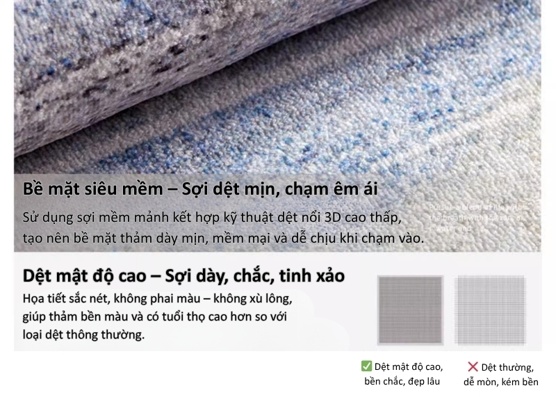 Thảm chùi chân cao cấp họa tiết hoa mai Đôn Hoàng XF5637