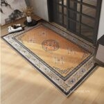 Thảm cửa ra vào họa tiết cung đình cổ quý phái XF5641