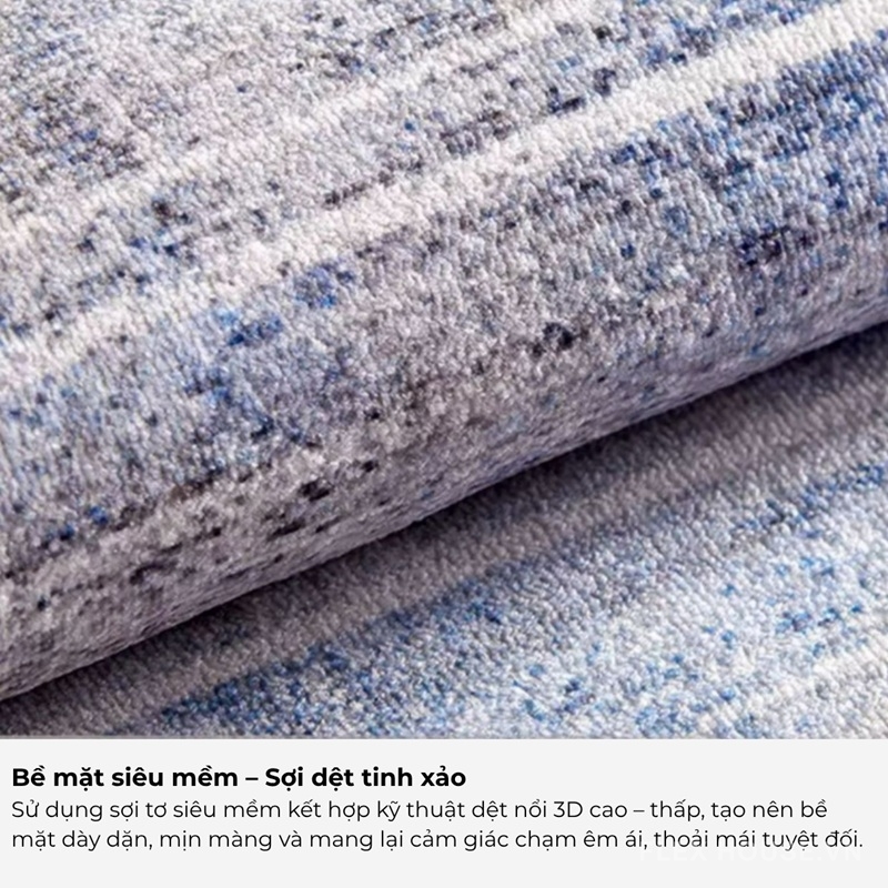 Thảm cửa ra vào phong cách Trung Hoa sắc đỏ may mắn XF1093