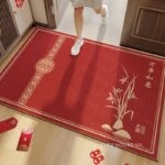 Thảm cửa ra vào Vạn Sự Như Ý kiểu Tân Trung Hoa XF1096.01