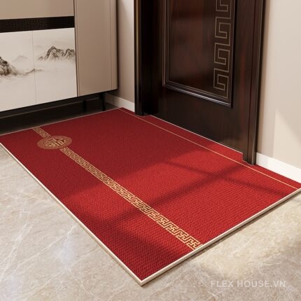 Thảm cửa ra vào Vạn Sự Như Ý kiểu Tân Trung Hoa XF1096.02